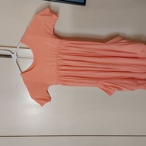 Remi Girl. Nellie Dress- Kelly. With side pocket. Color. Orange Size 6 Toddler